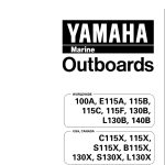 Yamaha Outboard 100A_115B_115C_115F_115X_130B_130X140B, B115X, C115X, E115A, L130B_130X, S115X_130X Service Manual [En]