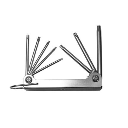 Torx Key Set 8 Piece Chrome Vanadium-R Steel Case