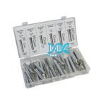 Assorted Clevis & Cotter Pin Set 56 Piece