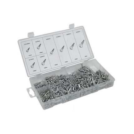 Assorted Metal Selftapping Screws 750 Piece