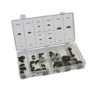 Assorted Woodruff Keys 80 Piece