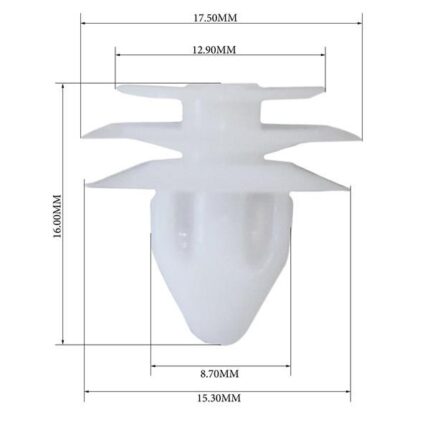 Door Pad Clips(100 pieces)