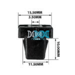 Panel Clip Screw Saddles 9/11.5mm