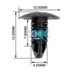 Panel Clips 4.5mm - 10 Pieces