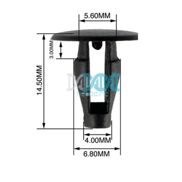 NEO-02719 Panel Clips 5.6-6.8mm - 100 Pieces