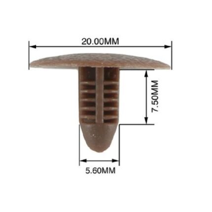 Panel Clips 5.6mm - 10 Pieces