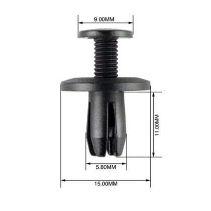 Panel Clips 6-7mm - 50 Pieces