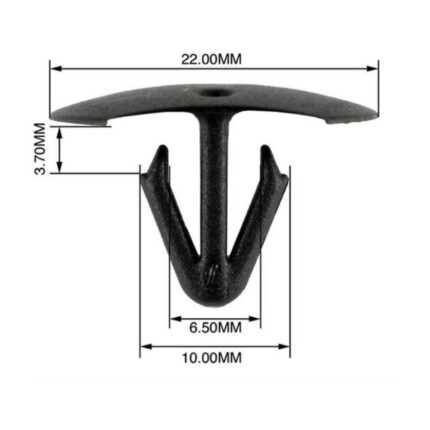 Panel Clips 6.5-10mm - 50 Pieces