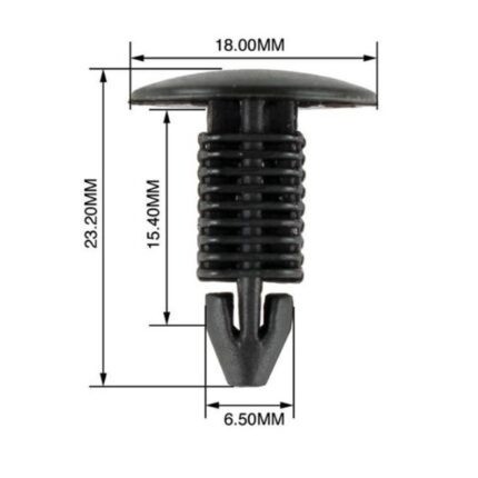 Panel Clips 6-7mm - 10 Pieces