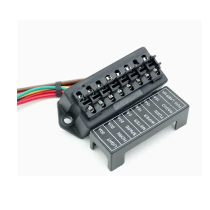 Universal Fuse Box With 8 Slots.