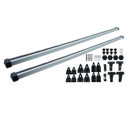 Aluminium Roof Bar oval with Multiple Mounting Brackets