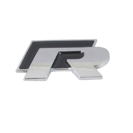 Sticker R Line Chrome/Black