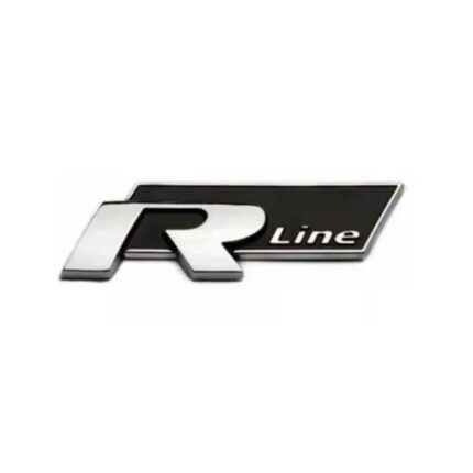Sticker R Line Chrome/Black