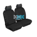 Rough & Tough 4x4 Front Car Seat Covers - Black - Waterproof