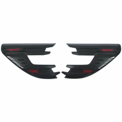 Headlamp Cover Set Black Hilux 2015