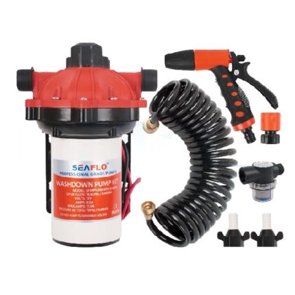 Seaflo Wash Pump Kit 12V 18.9LPM 7 Piece