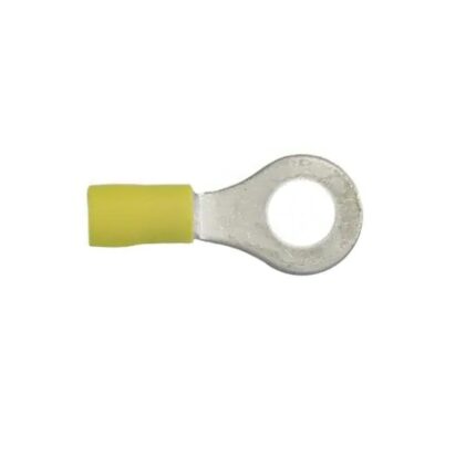 Yellow Ring Terminal 8.4mm- 10 Pieces