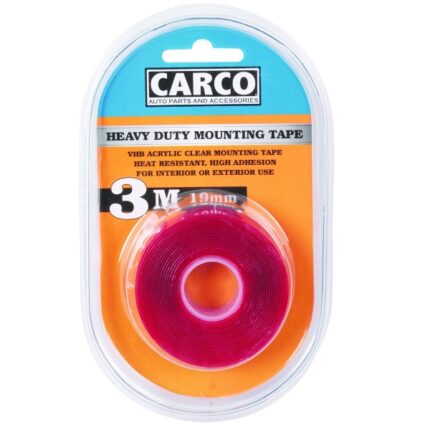 D/Sided Tape Transparent 19X3Mx1mm