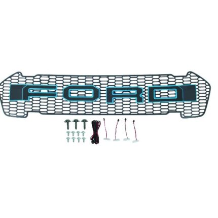 Grille With Black Let.With Led Ford Ranger 2015