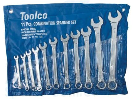 11 Piece Combination Spanner Set - 6-19mm