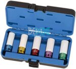 Impact Drive Socket Set For Mag Rims 5 Piece