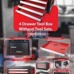 Tool Case 4 Drawer No Tools