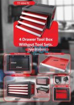 Tool Case 4 Drawer No Tools