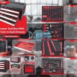 DISCONTINUED - Tool Set 4 Drawer 135 Piece