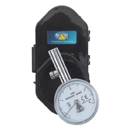 Rough & Tough dial-type professional tyre pressure gauge