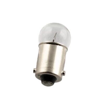 Clear Single Contact Globes With Small Head 12V 5W - 10 Piece