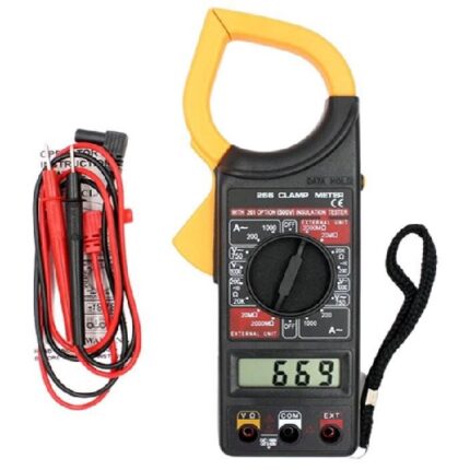 Portable Digital Clamp Multimeter Tool With LCD Display-DT-266