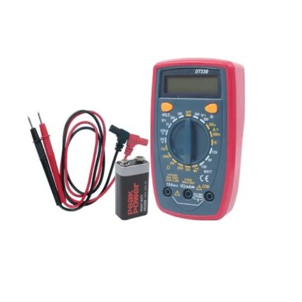 Digital Multimeter Voltmeter Ammeter Ohmmeter DC10V~1000V 10A AC 750V Current Tester Test LCD Display DT33B