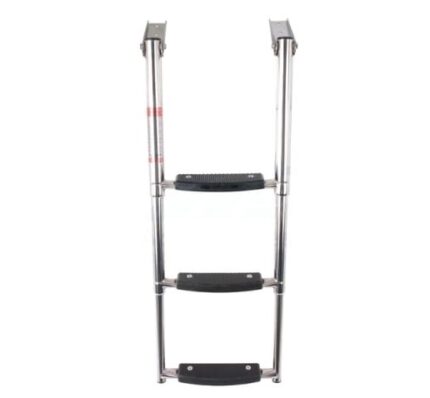 Ladder 316 Stainless Steel Adjustable Wider Steps.