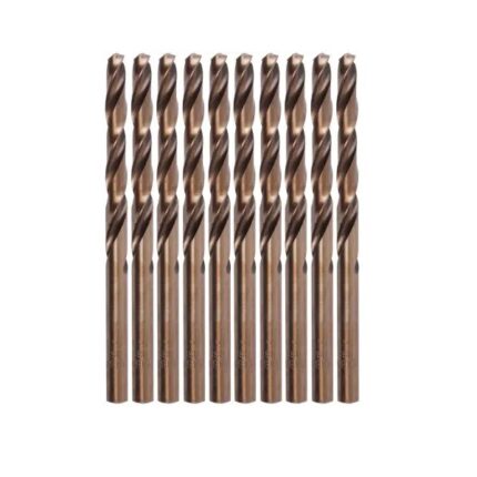 Hoteche Drill Bit 3.5mm Hss M2 Straight Shank 10 Piece