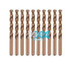 Drill Bit 6mm Hss M2 Straight Shank 10 Piece