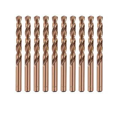Drill Bit 6mm Hss M2 Straight Shank 10 Piece