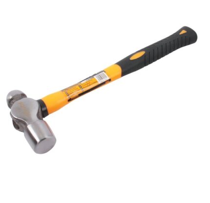 Hoteche 1.5 Pound (0.68kg) Ball Pein Hammer with Fibreglass Handle