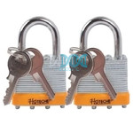 Hoteche 40mm Laminated Pad Lock Set - 2 Piece