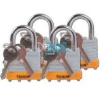 Hoteche Laminated Padlock Set 40mm - (4 Piece)