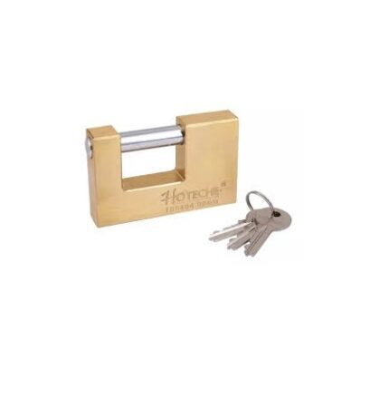Hoteche Rectangular Brass Padlock 70x18x48mm