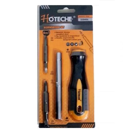 6 In 1 Screwdriver Set Philips/Flat