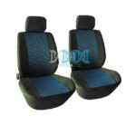 Seat Cover Front Set 4 Piece Blue