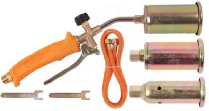 Gas Torch 3 Piece Head=25/35/50mm