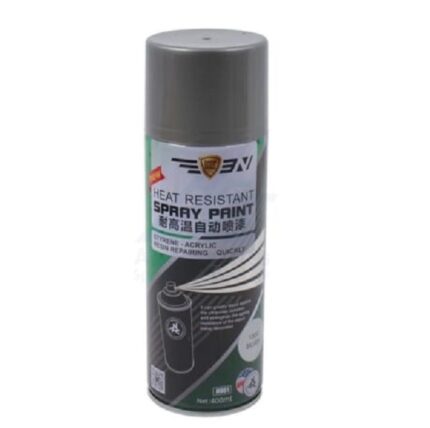 Aerosol Spray Paint Heat Resis.Silver 400ml