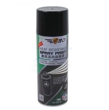 Aerosol Spray Paint Heat Resistan Black 400ml
