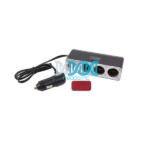 Cigarette Lighter Power Socket Extender with USB Charger Ports