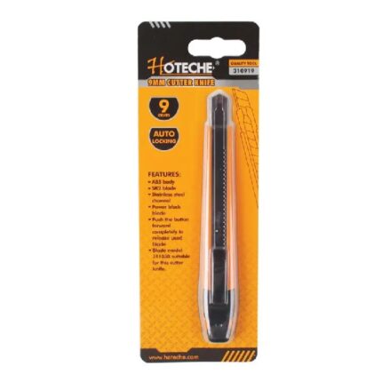 Hoteche Heavy Duty Utility Cutter Orange 9mm