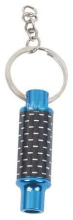 Key Ring Muffler Carbon Blue