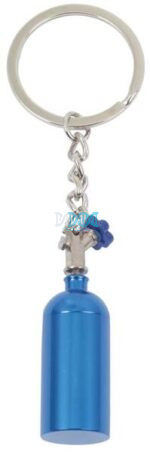 Ket Ring Nitros Gas Bottle Blue