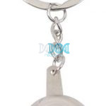 Key Ring Turbo Silver